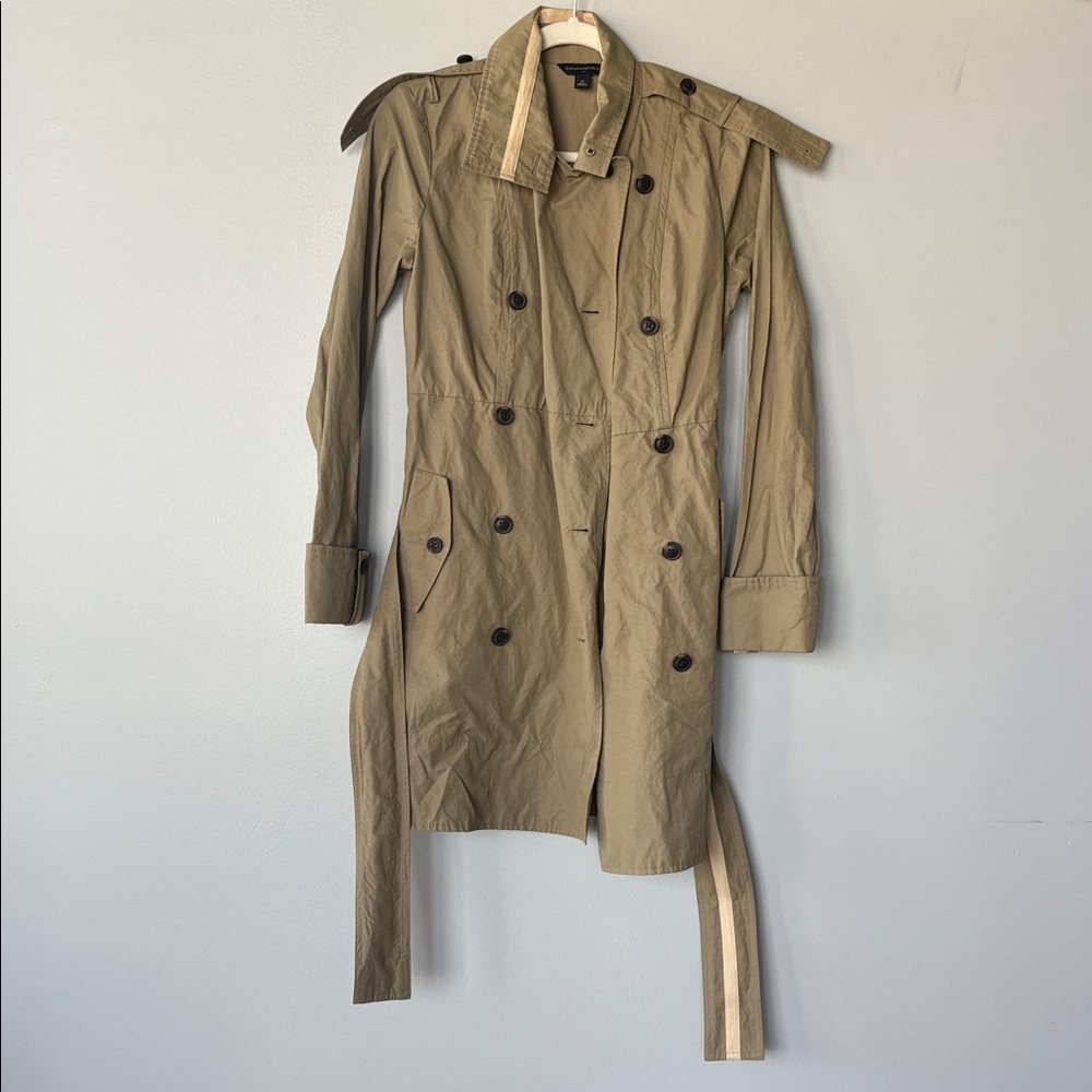 🧥 Banana republic water proof trench coat in color maverick tan - Picture 5 of 10